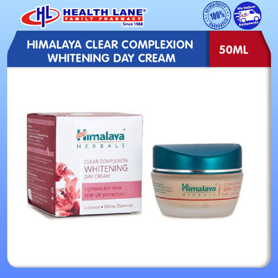 HIMALAYA CLEAR COMPLEXION WHITENING DAY CREAM (50ML)